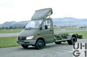  Mercedes Benz 413 CDI, Lastw L für WA 2,3 t 4x4, Bild Armasuisse