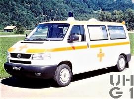  VW Transporter T4 syncro, Ambw 2 Liegepl L 4x4, Bild VBS