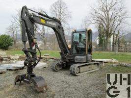 Volvo ECR 58D, Bagger GG 6 t Raupen