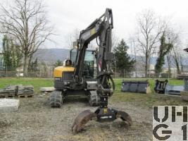 Volvo ECR 58D, Bagger GG 6 t Raupen