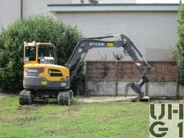 Volvo ECR 58D, Bagger GG 6 t Raupen