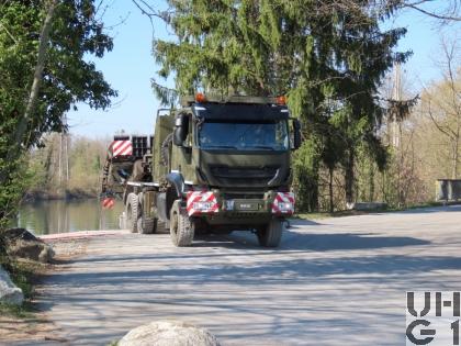 Brückenrampe zu Schwimmbrücke 95 mit IVECO