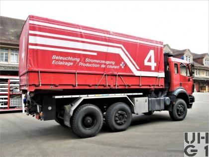 Mercedes Benz Powerliner 2538, 6x4/4 WDB, Lastwagen WABRA/HA RTTG