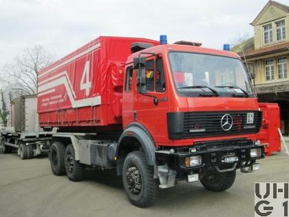 Mercedes Benz Powerliner 2538, 6x4/4 WDB, Lastwagen WABRA/HA RTTG