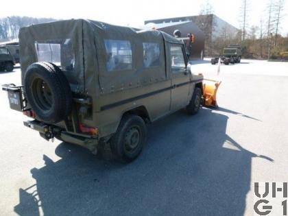 Steyr Puch 230 GE, Pw 8 Pl/0,8t 4x4 Schneepfl G8, Bild Ruag AG Thun