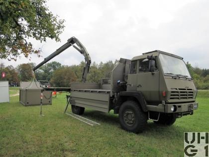 Steyr 1291.320 P43/M, Lastw Seilw Ladekr 3,8 t gl 4x4 (zu ADS 95)