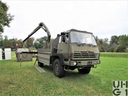 Steyr 1291.320 P43/M, Lastw Seilw Ladekr 3,8 t gl 4x4 (zu ADS 95)