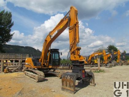 Case CX 210B LC, Bagger GG 22 t Raupen