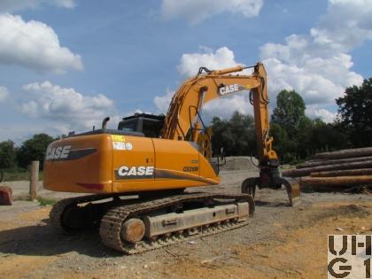 Case CX 210B LC, Bagger GG 22 t Raupen