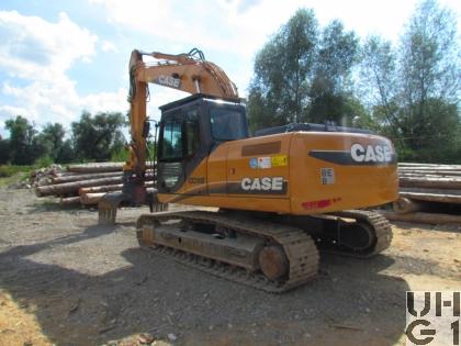 Case CX 210B LC, Bagger GG 22 t Raupen