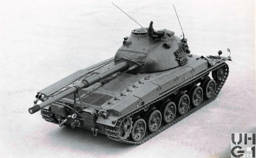 Panzer 61, Pz 61, Foto K+W Thun, Sammlung Ueli Bühler