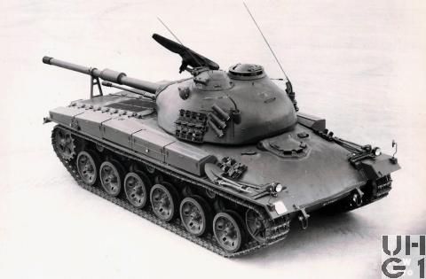 Panzer 61, Pz 61, Foto K+W Thun, Sammlung Ueli Bühler