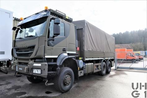  IVECO Trakker AT380T45W/P, Lastw Verdeck Hebebühne 11,5 t 6x6