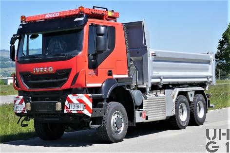 IVECO Trakker AT380T50W, Lastw Verw Ki Mu 9,8 t Gl 6x6, Foto Armasuisse Kompetenzbereich Landsysteme