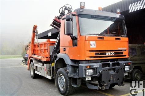 IVECO EuroTrakker MP 190E 35W, WELAKI sch Ladekran 5,2 t 4x4 gl