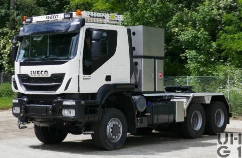 IVECO Trakker AT380T50WT/P, Sattelschl sch Int 6x6 gl Foto Armasuisse Kompetenzbereich Landsysteme