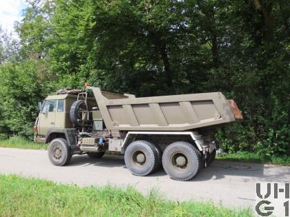 Steyr 1491.310/S37, Lastw / Sattelschl F WA Brue 95 sch gl 6x6 Muldenkipper