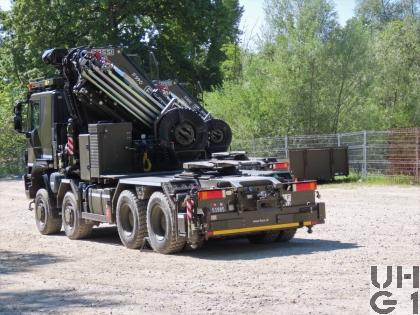  Iveco Trakker AT410T50W/P, Sattelschl sch Ladekr Bruel Syst 8x8