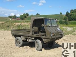  Steyr Puch Typ 700 AP Haflinger, Lieferw 0,4 t gl 4x4, 1. Serie, Modell 61