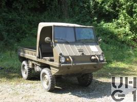  Steyr Puch Typ 700 AP Haflinger, Lieferw 0,4 t gl 4x4, 1. Serie, Modell 61