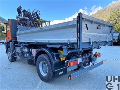 IVECO EuroTrakker MP 190E 35W, Lastw Kipper / Ladekran 5,4 t 4x4 gl für Schneepflug, Foto Ruag AG Thun