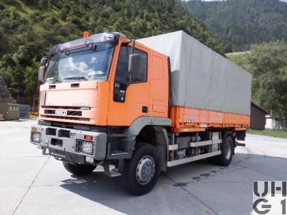 IVECO EuroTrakker MP 190E 35W/P, Lastw F WA SPRM FWK 9,1 t 4x4 gl für Hebebühne, Foto RUAG AG