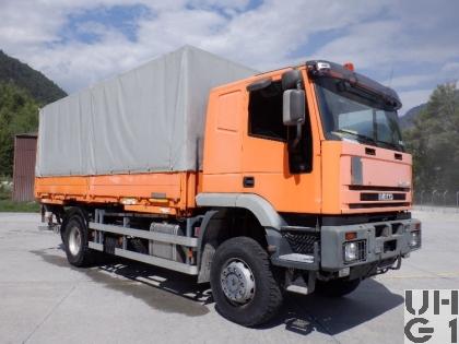 IVECO EuroTrakker MP 190E 35W/P, Lastw F WA SPRM FWK 9,1 t 4x4 gl für Hebebühne, Foto RUAG AG