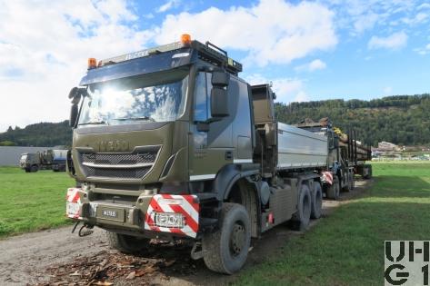 IVECO Trakker AT380T50W, Lastw Ki Brue 10,2 t Gl 6x6