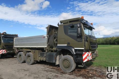 IVECO Trakker AT380T50W, Lastw Ki Brue 10,2 t Gl 6x6