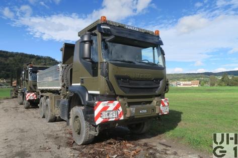 IVECO Trakker AT380T50W, Lastw Ki Brue 10,2 t Gl 6x6