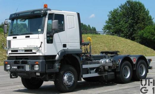  IVECO EuroTrakker MP 380 E 48W, Sattelschlepper sch WA Int Seilwinde 13 t 6x6 gl, Bild Armasuisse