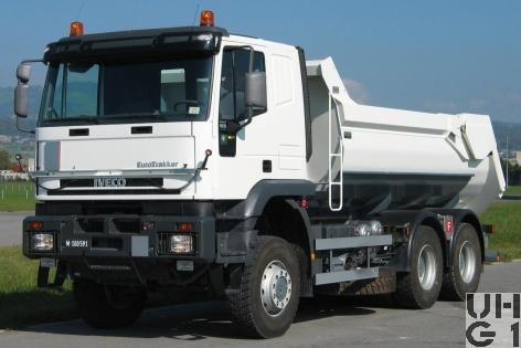 IVECO EuroTrakker MP 380 E 48W, Lastw Int Muldenkipper/Seilwinde 10,5 t 6x6 gl, Bild Armasuisse