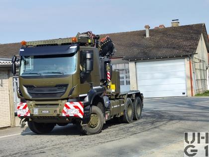 Iveco Trakker AT380T50WT/P, Sattelschl schwer Langmat/Ladekr 6x6 gl