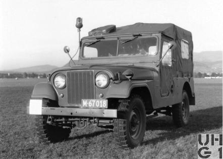 Willys Overland CJ-6 ,Geländepersonenwagen 0,77 t 4x4, Bild Josi Zbinden