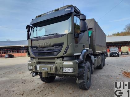 IVECO Trakker AT380T45W, Lastw Verd für Seilw 9 t 6x6 gl