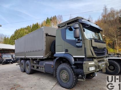 IVECO Trakker AT380T45W, Lastw Verd für Seilw 9 t 6x6 gl