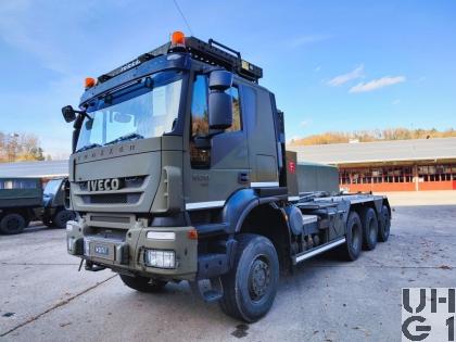 IVECO Trakker AT-N 380 T 50 W-Y/PS, Lastw WABRA/HA 15 t 8x6/4 Für Lenzeinsatz