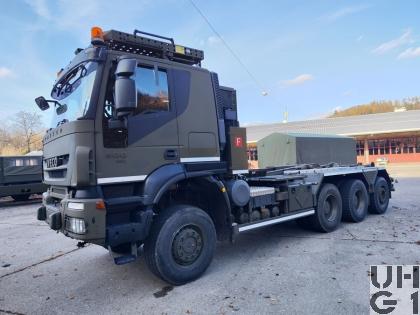 IVECO Trakker AT-N 380 T 50 W-Y/PS, Lastw WABRA/HA 15 t 8x6/4 Für Lenzeinsatz