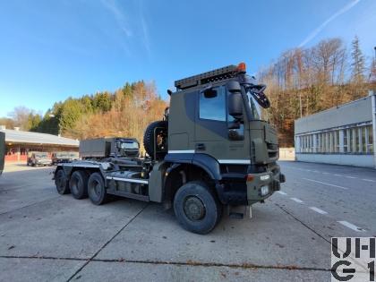 IVECO Trakker AT-N 380 T 50 W-Y/PS, Lastw WABRA/HA 15 t 8x6/4 Für Lenzeinsatz