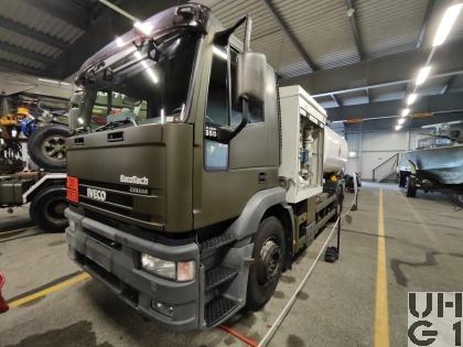  IVECO EuroTech MH 190E 35 P, Luftfahrzeug Betankungswagen 10'000 Liter schwer 4x2