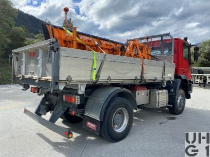 IVECO EuroTrakker MP 190E 44W, Lastw Kipper 7,6 t 4x4 gl für Schneepflug, Foto Armasuisse