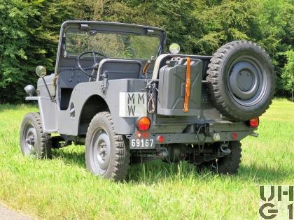 Willys Overland CJ-3B, Geländepersonenwagen 0,55 t 4x4