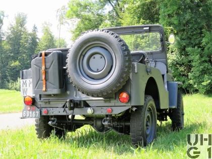 Willys Overland CJ-3B, Geländepersonenwagen 0,55 t 4x4