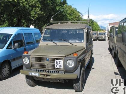 Puch 230 GE, Fkw Rel SE-235/m2 Verdeck 4x4 gl