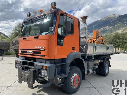 IVECO EuroTrakker MP 190E 38W, Lastw Kipper 7,5 t 4x4 gl für Schneepflug, Foto Armasuisse