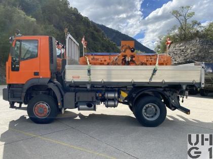 IVECO EuroTrakker MP 190E 38W, Lastw Kipper 7,5 t 4x4 gl für Schneepflug, Foto Armasuisse