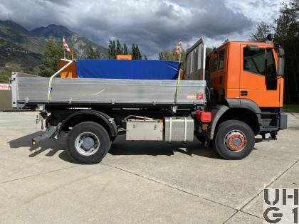 IVECO EuroTrakker MP 190E 38W, Lastw Kipper 7,5 t 4x4 gl für Schneepflug, Foto Armasuisse