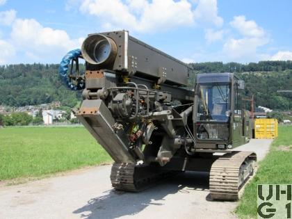 Liebherr R 912, Rammenwagen Raupen 