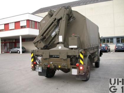 Steyr A 680 g Repw A2 / Spz 93 sch gl 4x4 mit Ladekran