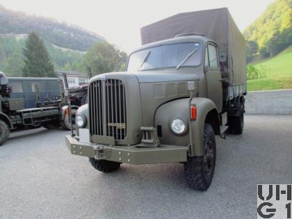 Saurer 2 DM, Lastw 4,5 t gl 4x4 mit Hebebühne